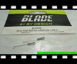 Servo Push Rod Set w/Ball Link: MSRX 